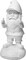 Gnude Gnomes - Unpainted Make Gnomes Great Again Garden Gnome